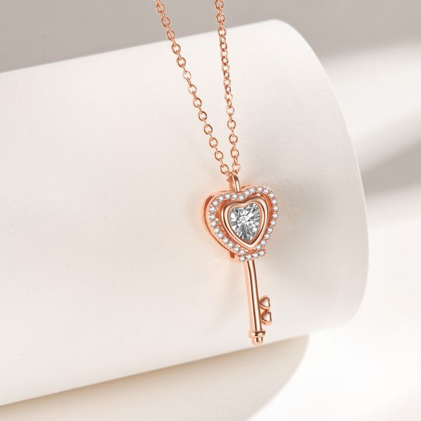 Key diamond necklace - 图片 2