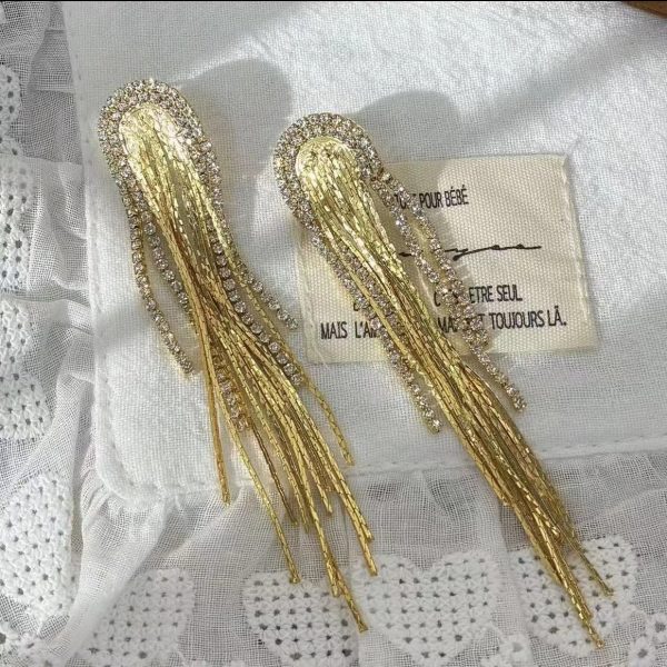 Copper alloy earrings